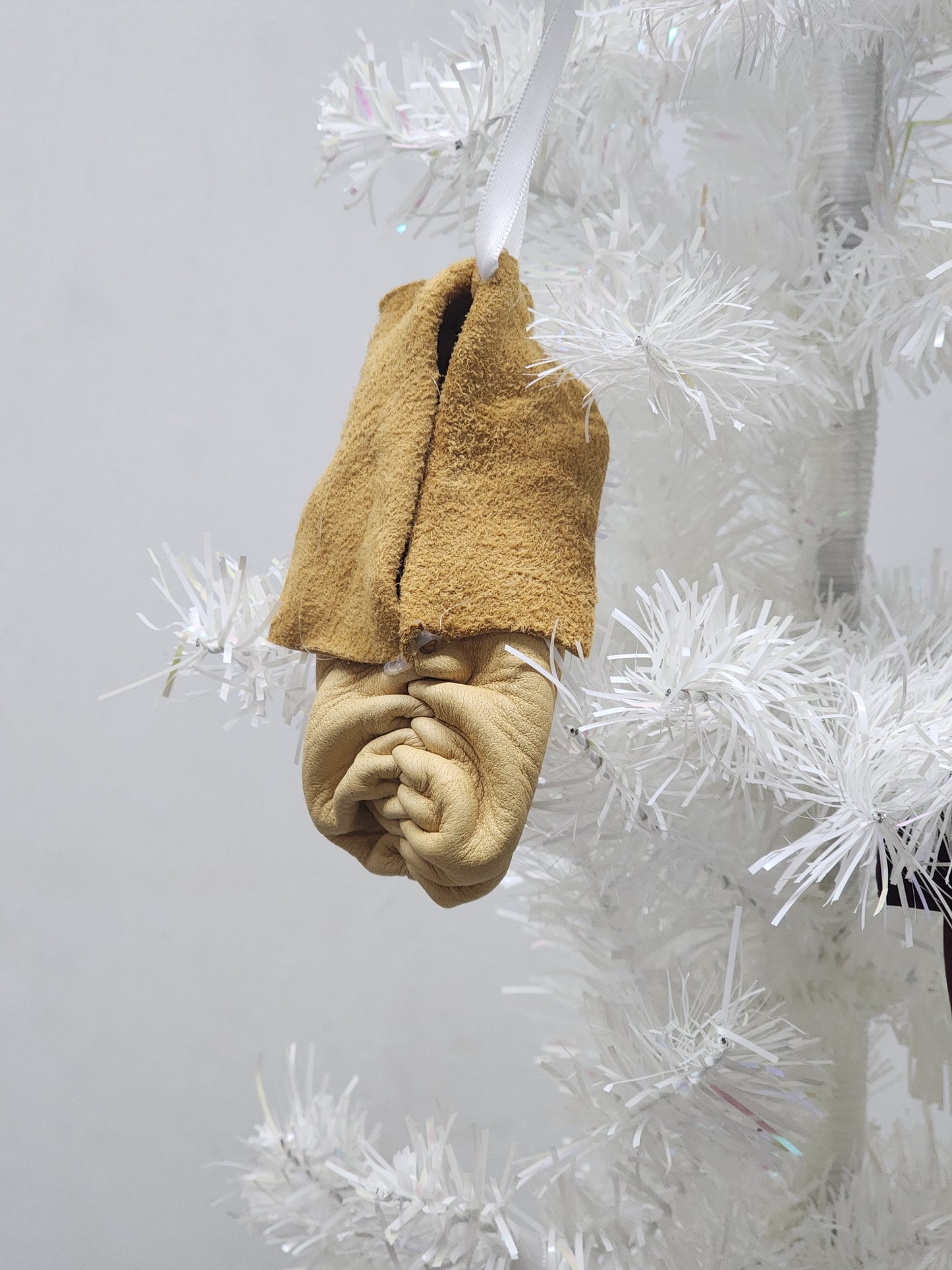 Miniature Puckertoe Moccasin Ornament 2024