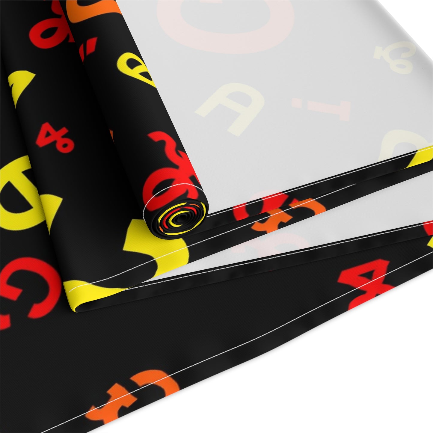 Syllabary table runner