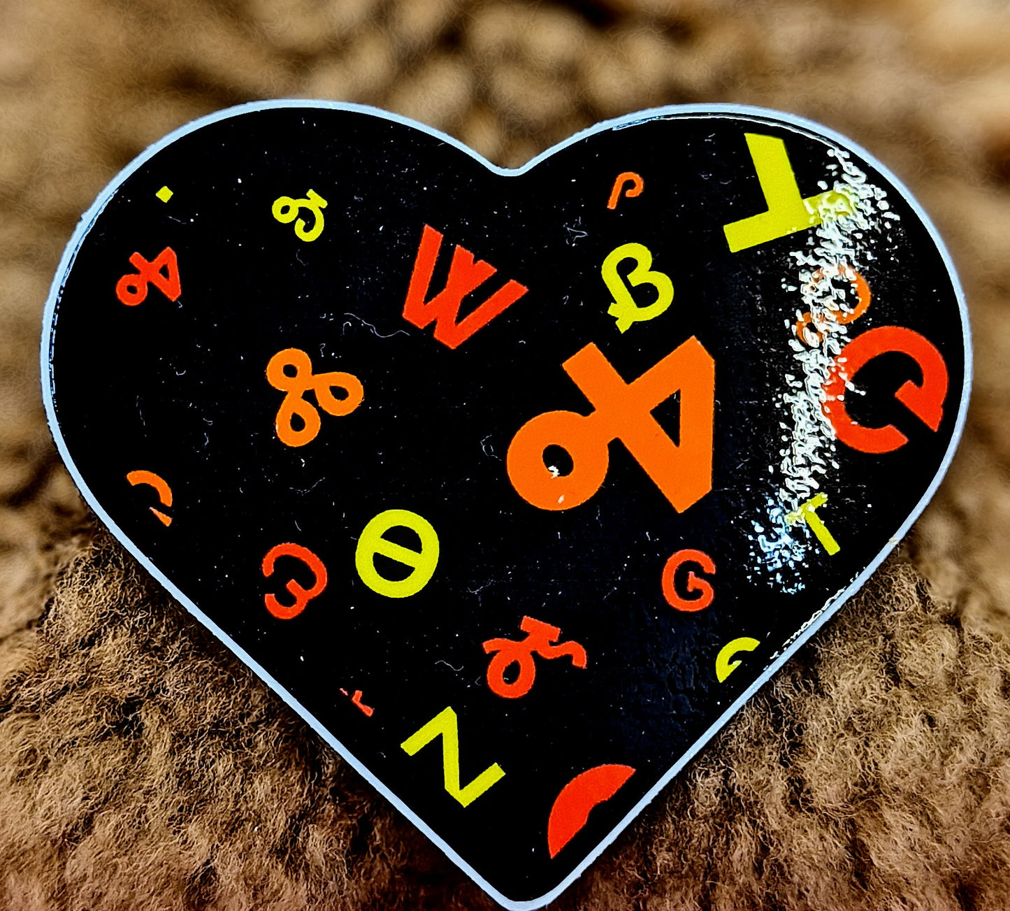 Syllabary Heart-Matte