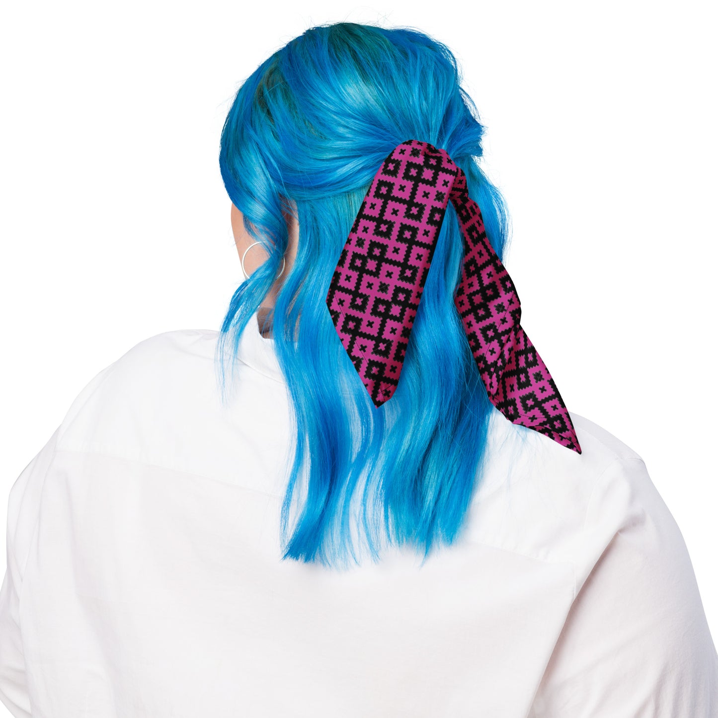 Unbroken Friendship Bandana in Hot Pink