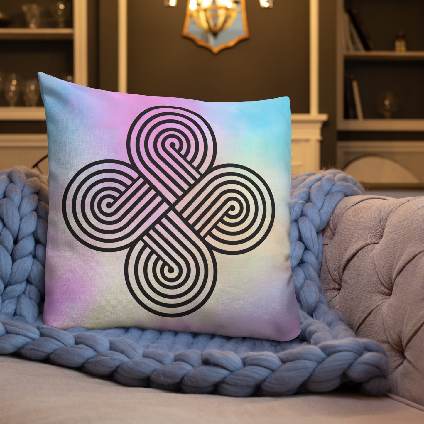 4 Directions Pillow