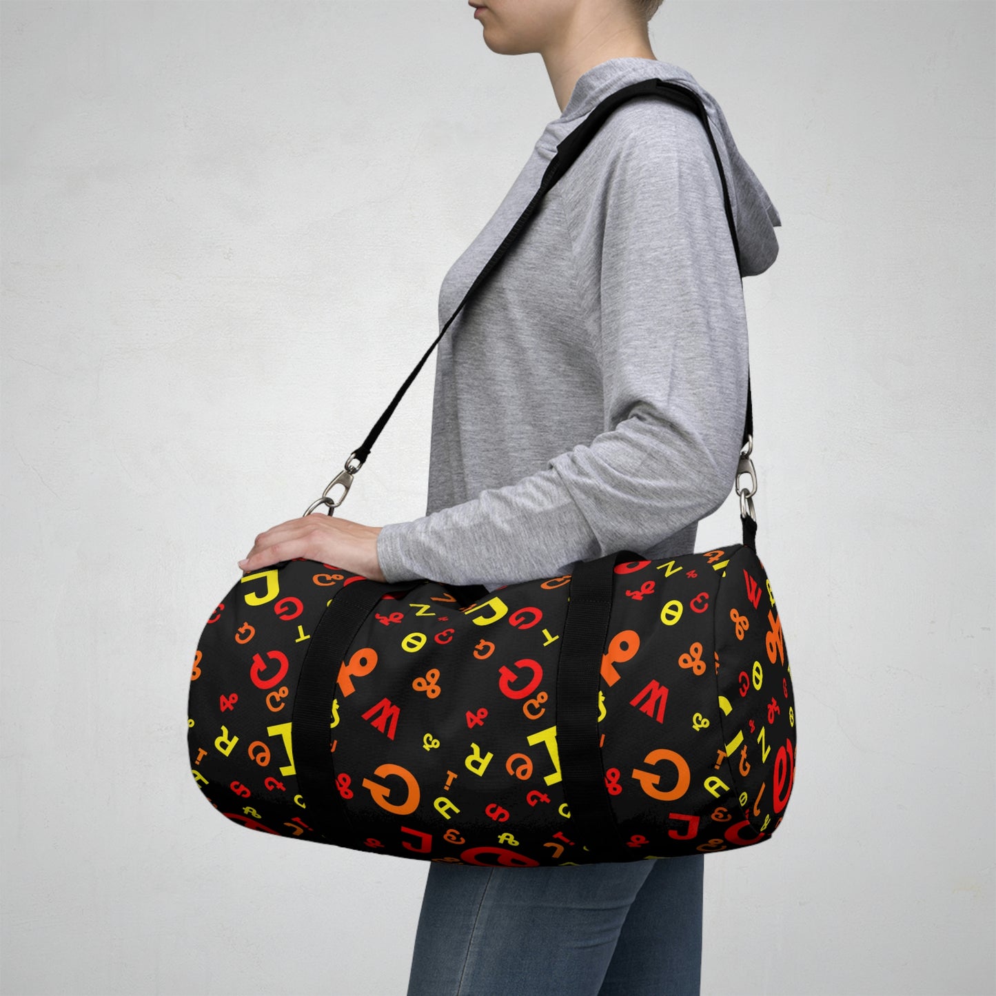 Fire Syllabary Duffle