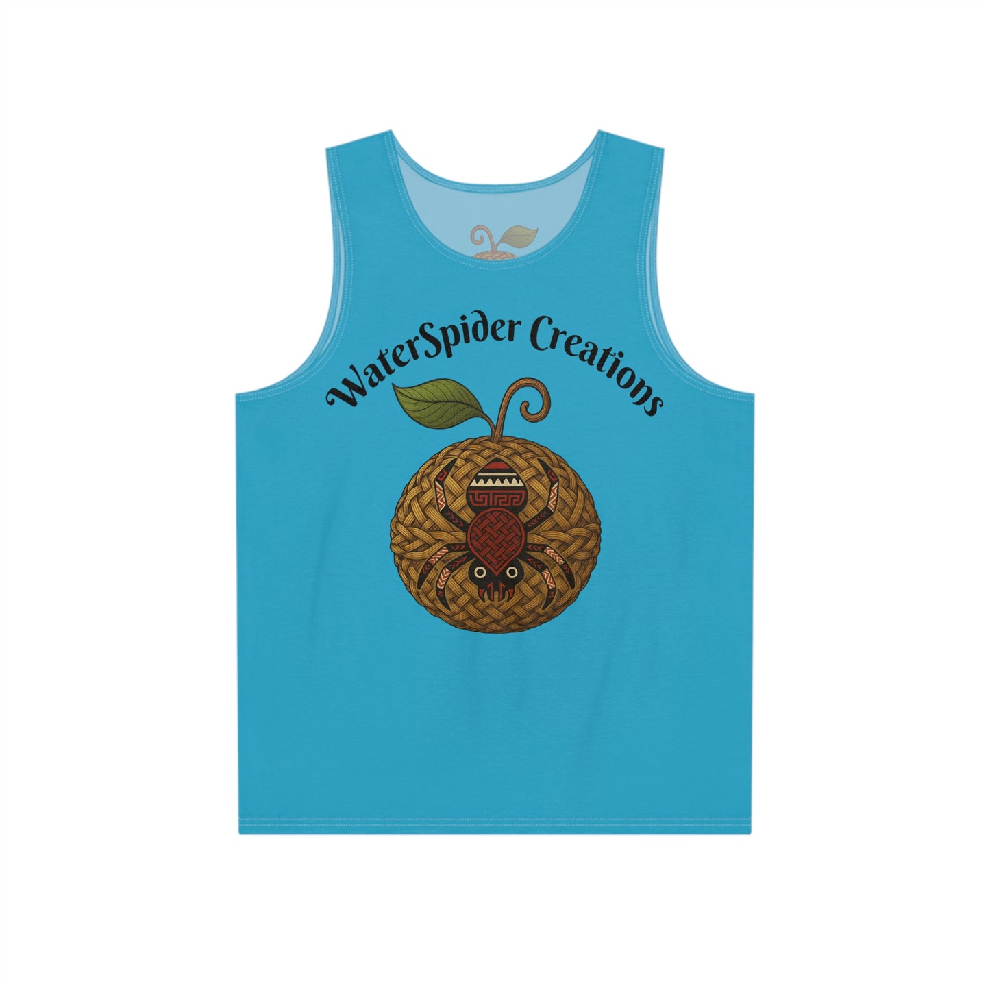 WaterSpider Logo Tank Turquoise