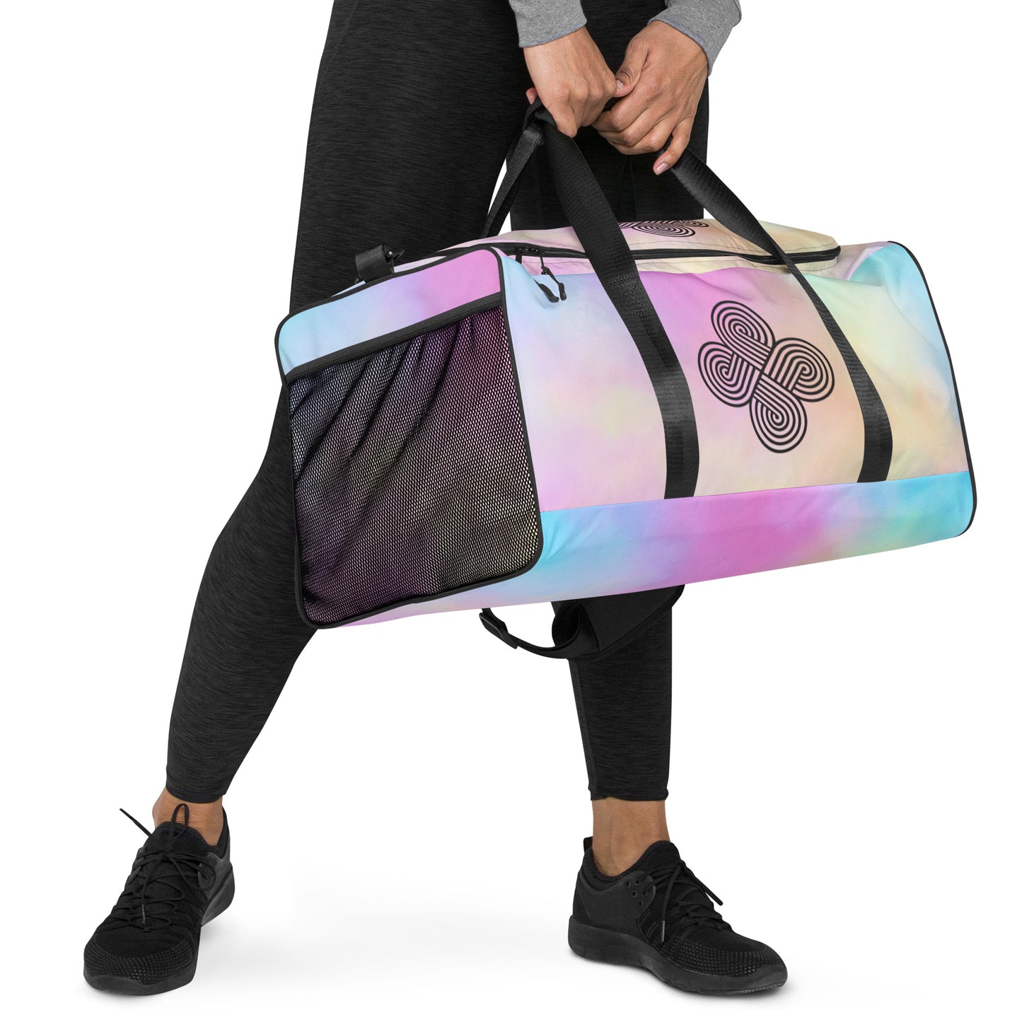 4 Directions Watercolor  duffel