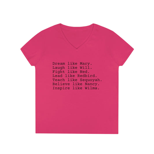 Ladies' V-Neck T-Shirt