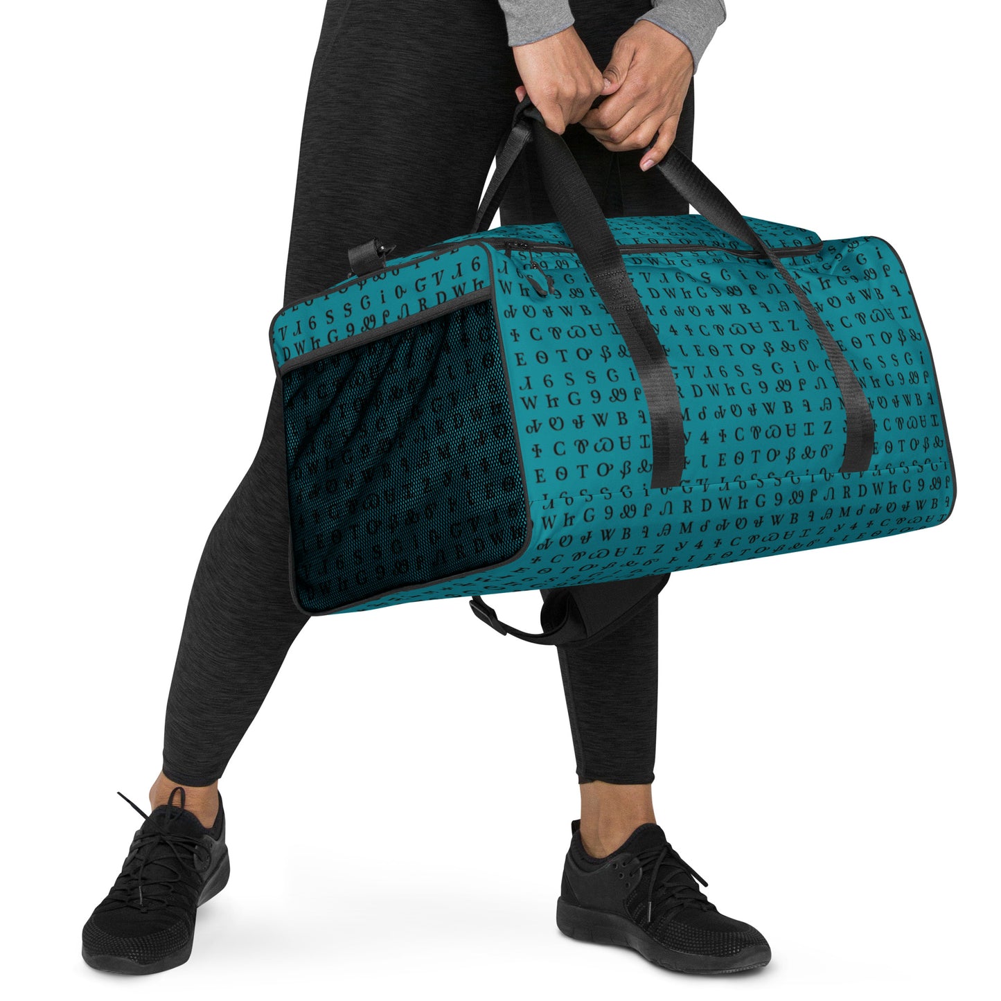 Turquoise Duffle